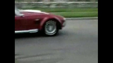 Woman Wrecks Shelby Cobra