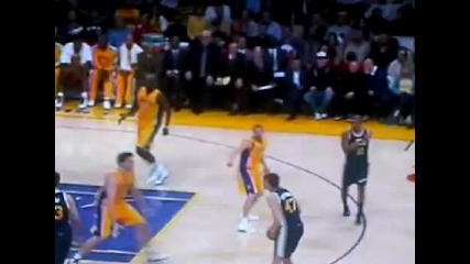 Slipped Up: Andrei Kirilenko Ak - 47 Left Lamar Odom Looking Stupid! 