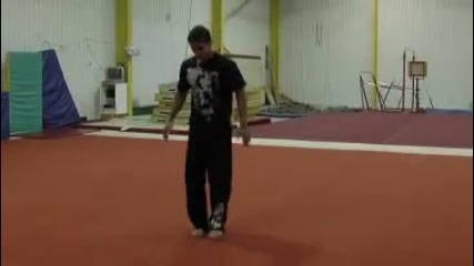 Паркур техника за средно напреднали- колело плюс задно салто. Parkour and freerun.