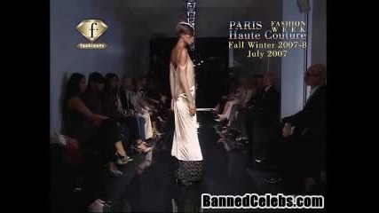 See nipples of models on the catwalk 