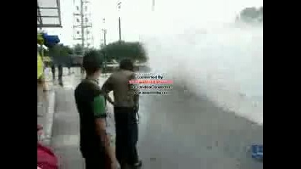 sportbike water wheelie