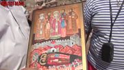 Божидар Димитров подари икона на храма на Русокастро