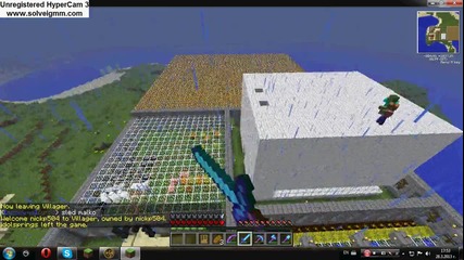 Minecraft Home с Моя приятел. И Селото на Pishky!
