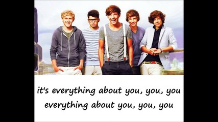One Direction - Everything About You [ L Y R I C S ]