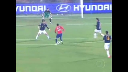 Chile vs Spain [1 - 2] Wc - Highlights & Goals 06 25 2010 (hq)