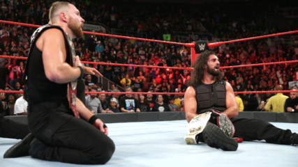 Drew McIntyre & Dolph Ziggler vs. Seth Rollins & Dean Ambrose - Raw Tag Team Championship Match: Raw, Oct. 22, 2018