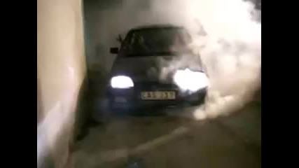 Citroen Ax D-turbo Burnout