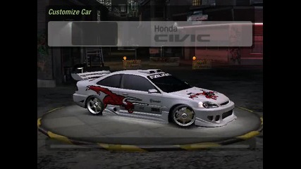 My Cars On Need For Speed Underground 2 
