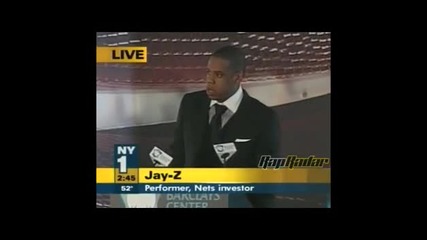 Jay - Z, Mayor Michael Bloomberg, Rev. Al Sharpton, Governor David Paterson At The Future Home Of Th 