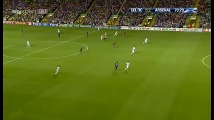 18.08 Селтик - Арсенал 0:1 - Автогол на Колдлеу