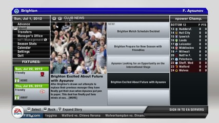 Fifa 13 Career Mode Brighton and Hove Albion Ep.1