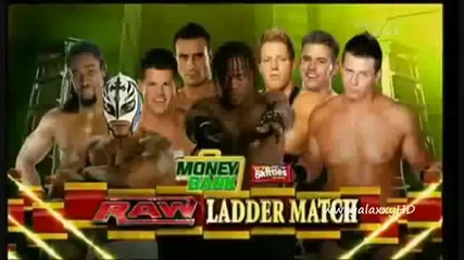 Wwe Money In The Bank 2011 Raw Kingston Mysterio Bourne Del Rio R-truth Swagger Miz Alex Riley