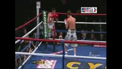 Танцуващ боксьор , нокаутиран на 10тата секунда 
