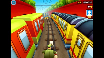 Subway Surfers Epizode #13 (извинете,че е малък но играя от 1 ден)