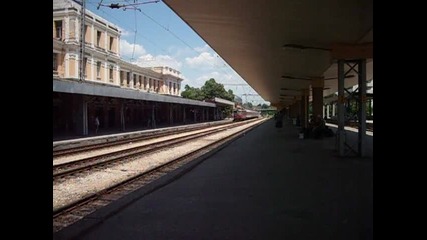 влак от Шумен пристига на гара Пловдив
