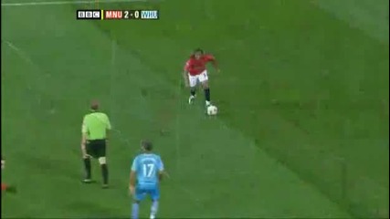 Велик финт на Бербатов Manutd vs Westham 