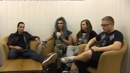 Tokio Hotel 03.06.2011 Muz tv- Backstage Interview [bg subs]