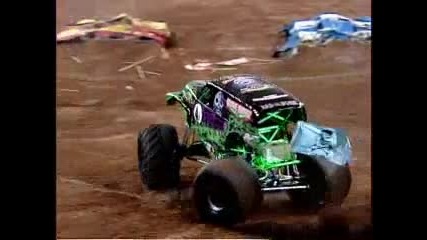 Monster Jam Grave Digger Freestyle In Houston, Tx 2007