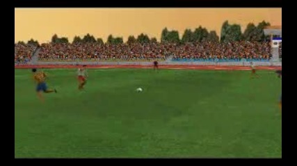 Фифа 10 - Волето на Йеленкович от друга камера 