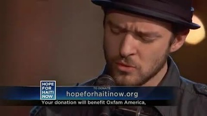 Justin Timberlake & Matt Morris - Hallelujah Hope For Haiti 
