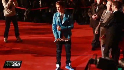 Justin Bieber - Red Carpet - Nrj Music Awards 2012