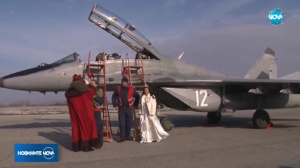 Дядо Коледа пристигна у нас с МиГ-29