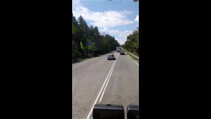 Изпреварване на пътя Русе-Бяла