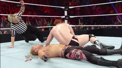 Sheamus vs Christian Raw (24.02.14)