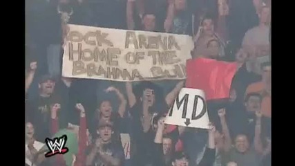 The Rock vs Stone Cold Wrestlemania 19 Part 3 3