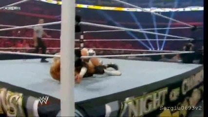 Wwe Night Of Champions 2011 - Fatal 4 Way Highlights Hd