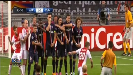 Аякс 1:1 Пари Сен Жермен 17.09.2014