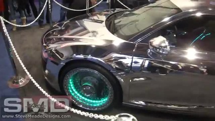 Audi R8 - хромирана боя 2011
