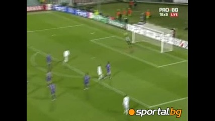 Фиорентина 3 - 2 Байерн (09.03.2010)