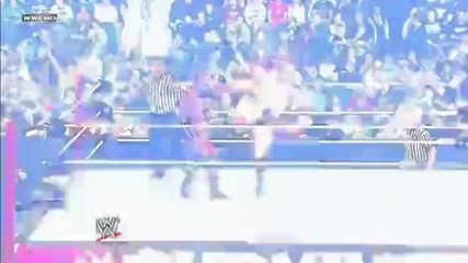 Brogue Kick on Jack Swagger