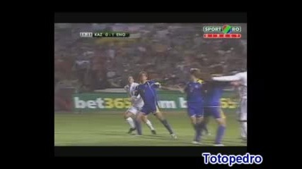 06.06 Казахстан - Англия 0:4 Гарет Бари гол