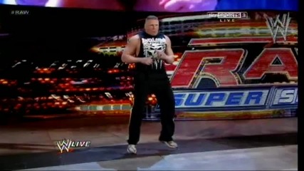 Brock Lesnar се завръща и прави F5 на John Cena