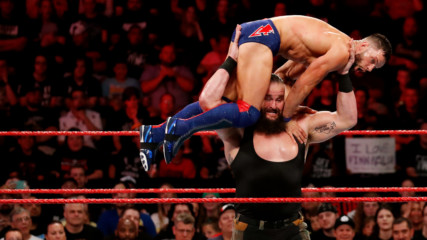 Braun Strowman & Finn Bálor vs. Kevin Owens & "Constable" Baron Corbin: Raw, June 18, 2018
