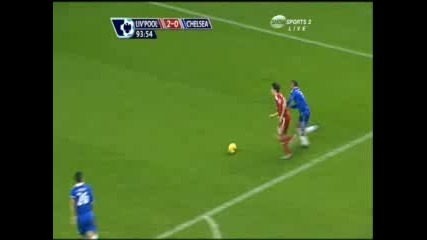 Ливърпул - Челси 2:0 Фернандо Торес Втори Гол