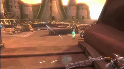 Clone Wars: Republic Heroes - City Center Shootout Gameplay Hq