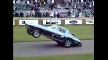 Chevrolet Corvette на две гуми
