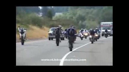 Motorcycle Stunts Crazy In Seattle Tricks Crash & Stunting 