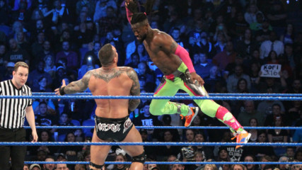 AJ Styles, Jeff Hardy & Kofi Kingston vs. Daniel Bryan, Randy Orton & Samoa Joe: SmackDown LIVE, Feb. 19, 2019