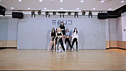 Gidle Uh-oh dance practice mirrored
