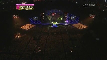 G.na - 2hot @ Kbs Olympic London 2012 Festival (14.08.2012)