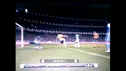Pes 2011 Страхотен гол от финт
