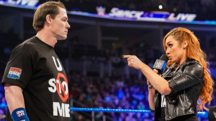 Becky Lynch's parting words to John Cena after SmackDown showdown: WWE Now