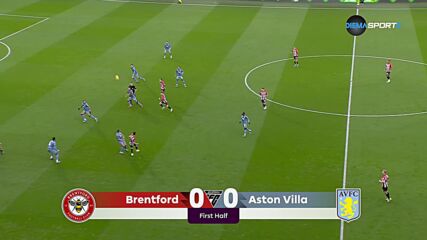 Brentford vs. Aston Villa - 1st Half Highlights