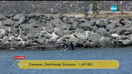 Хеликоптер се разби край плажа в Царево