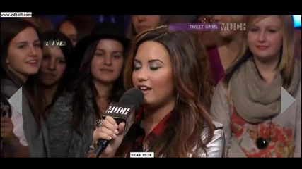 Demi Lovato on Muchmusic - Part 4