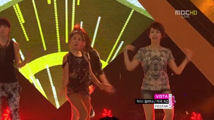(hd) Fiestar - Vista ~ Music Core (15.09.2012)